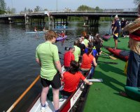 Eröffnung Kanu Tour Ruhr